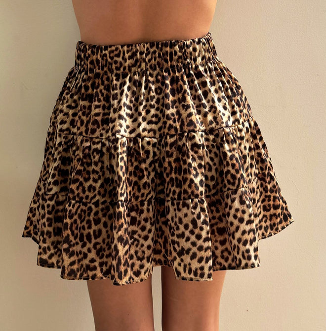 FALDA LEO CORTA