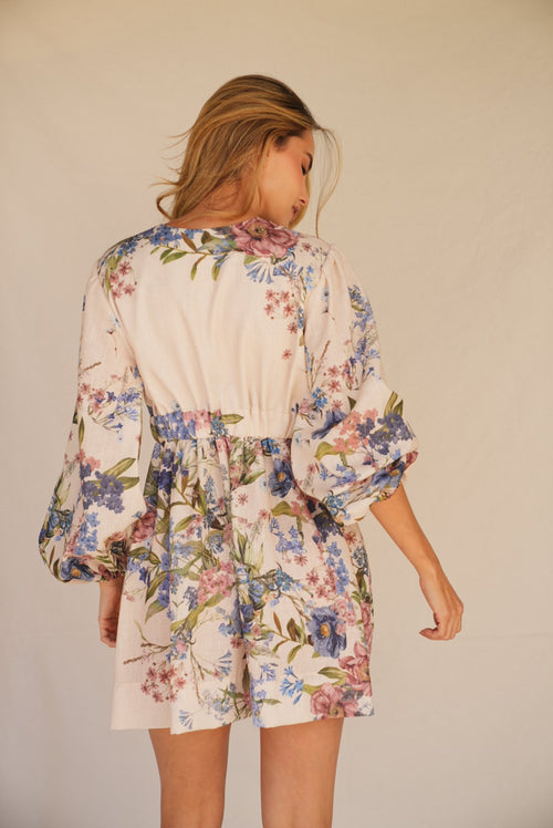VESTIDO HERBARIO AZUL