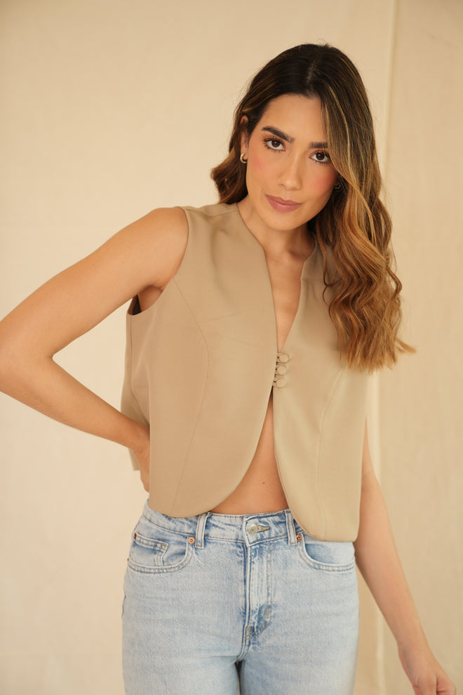 CHALECO ADA CAMEL