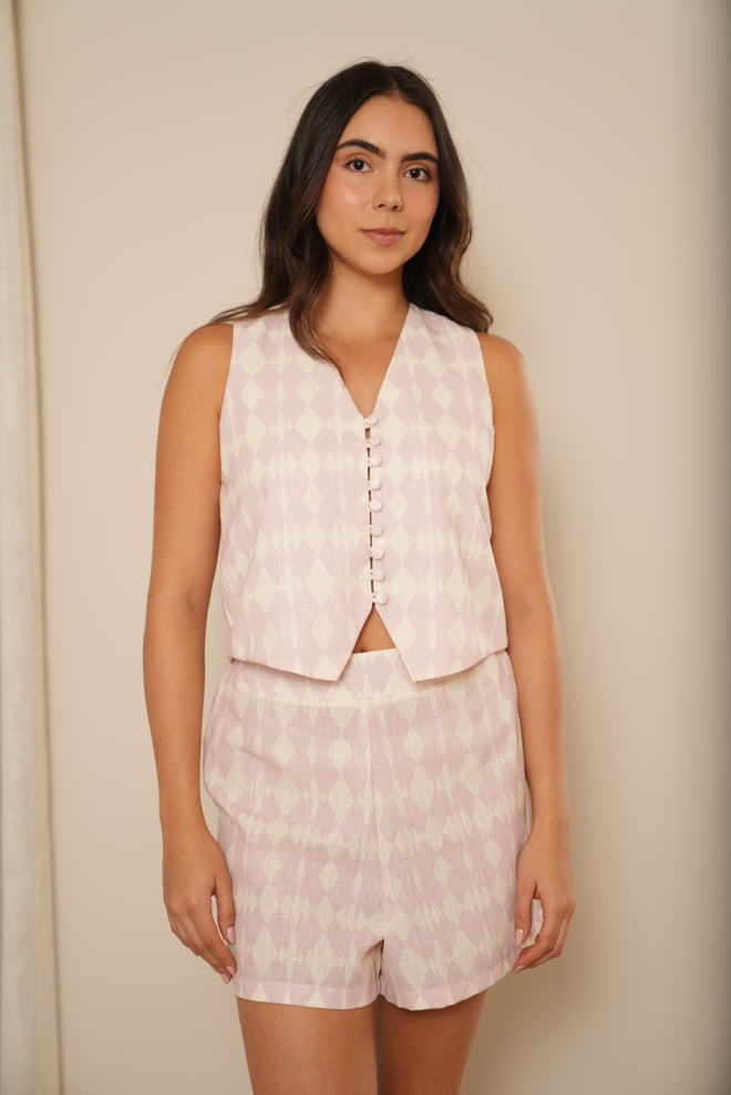 SET MACARRON ROSADO