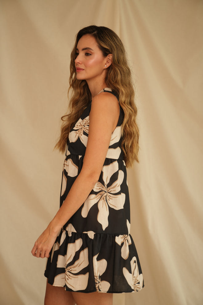 VESTIDO AURORA NOCTURNA NEGRO