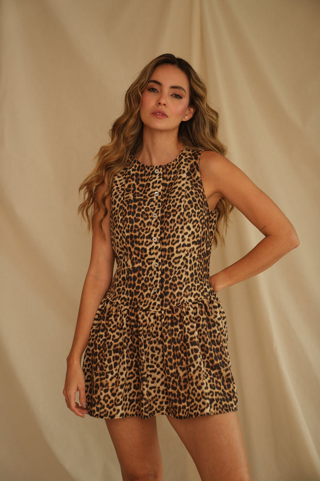 VESTIDO FELINE ROSE