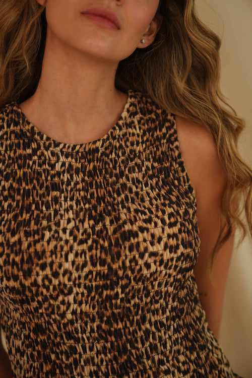 VESTIDO SELVA BURDEOS