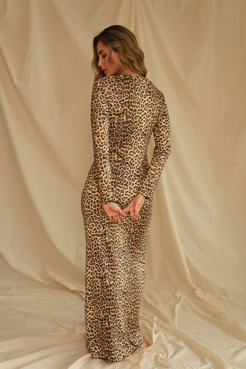 VESTIDO LEOPARD BLOOM