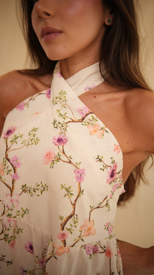 VESTIDO AMATISTA IVORY