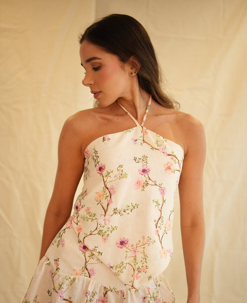 TOP LAUREL IVORY