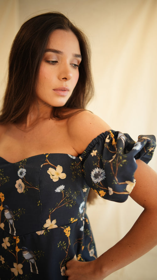 VESTIDO JAZMIN AZUL