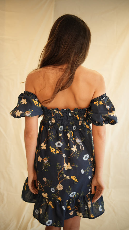 VESTIDO JAZMIN AZUL