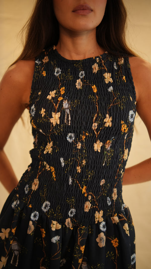 VESTIDO VERBENA AZUL