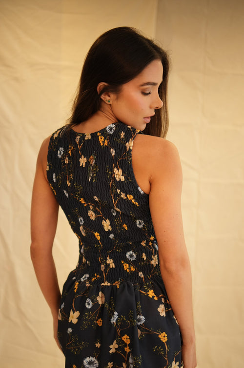 VESTIDO ANTURIO AZUL