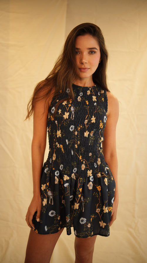 VESTIDO VERBENA AZUL