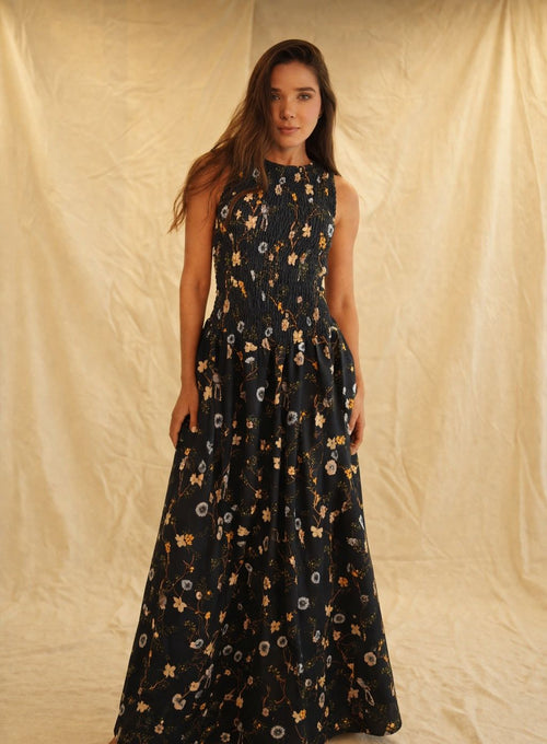 VESTIDO ANTURIO AZUL