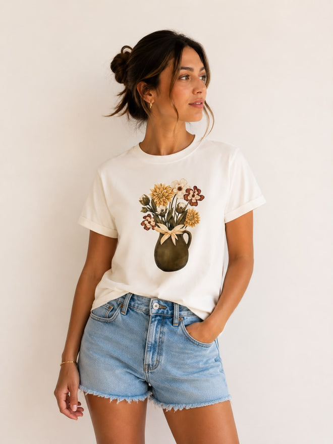 CAMISETA LAVANDA