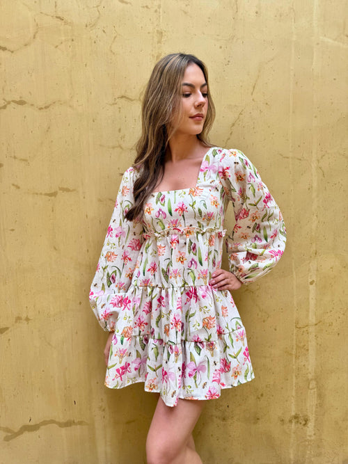 VESTIDO CALANTHE ROSADO