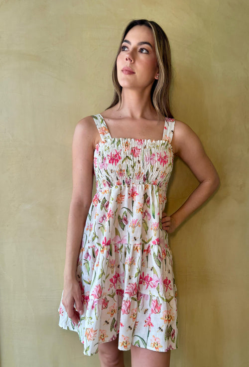 VESTIDO SOBRALIA ROSADO